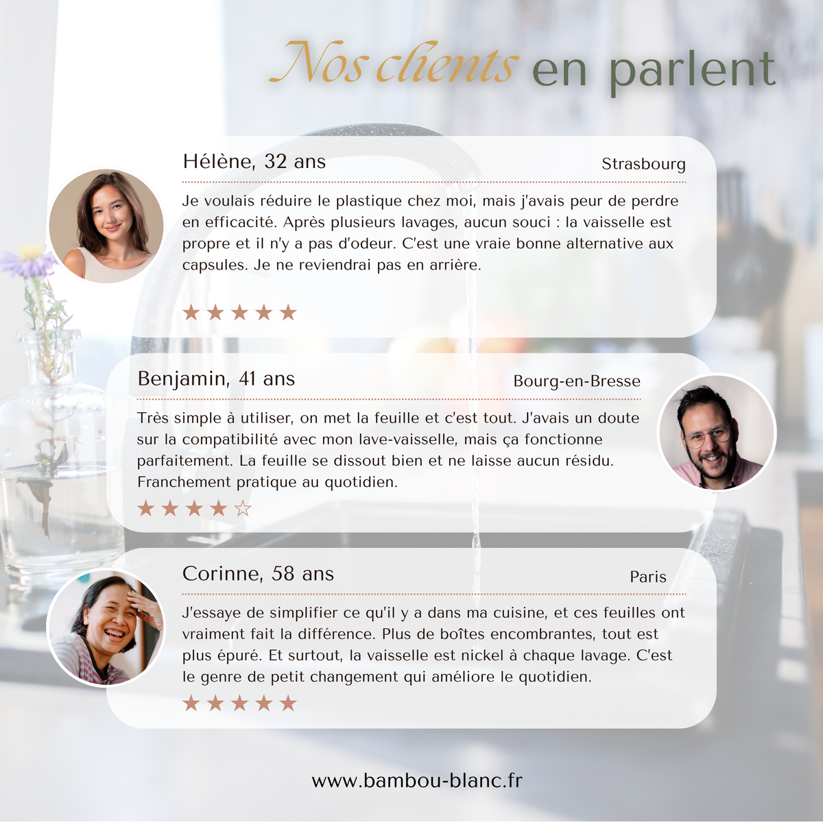 CleanLeaf - Feuille lave vaisselle